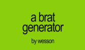 Brat Generator